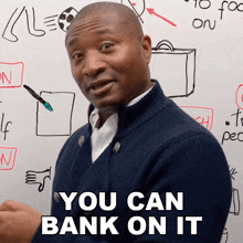 You Can Bank On It James GIF