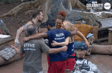 Bring It In GIF - Im A Celebrity Get Me Out Of Here Australia Group Hug Hug GIFs