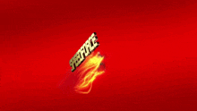 a red background with the words speedforce in white letters