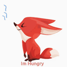 Im Hungry Fox GIF - Im Hungry Fox Pizza GIFs