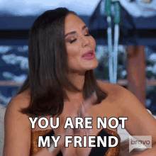 You Are Not My Friend Meredith Marks GIF - You Are Not My Friend Meredith Marks Real Housewives Of Salt Lake City GIFs