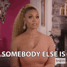 Somebody Else Is Real Housewives Of Potomac GIF - Somebody Else Is Real Housewives Of Potomac Someone Is GIFs