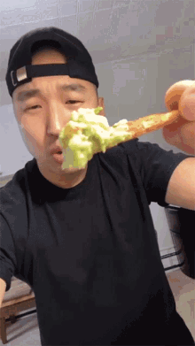 Eating Chef Chris Cho GIF - Eating Chef Chris Cho Snacks GIFs