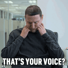 That'S Your Voice I Think You Should Leave With Tim Robinson GIF - That'S Your Voice I Think You Should Leave With Tim Robinson That'S What You Sound Like GIFs