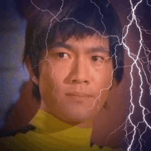 Bruce Lee Lightning GIF - Bruce Lee Lightning Serious GIFs