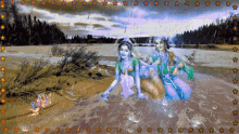 Jai Sh Krishna Sparkle GIF - Jai Sh Krishna Sparkle Colorful GIFs