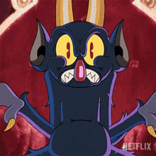 Angry The Devil GIF - Angry The Devil The Cuphead Show GIFs