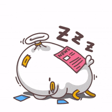 duck white cute sleep zzz duck white cute sleep zzz
