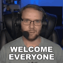 Welcome Everyone William Newberry GIF - Welcome Everyone William Newberry Smite GIFs