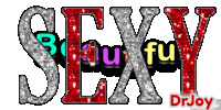 a graphic that says sexy on it