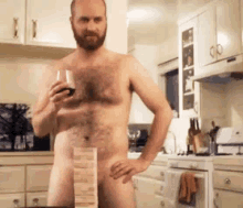 Someone Is Excited GIF - Sexy Man Jenga GIFs