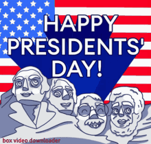 Happy Presidents Day George Washington GIF - Happy Presidents Day George Washington Abraham Lincoln GIFs