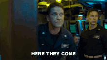 Here They Come Gerard Butler GIF