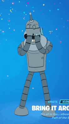 Bender Futurama GIF - Bender Futurama Fortnite GIFs