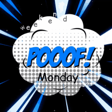 Monday Week GIF - Monday Week Poof GIFs