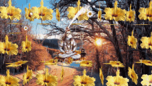 Lord Shiva Flowers GIF - Lord Shiva Flowers Fountain GIFs