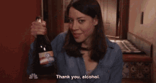 Alcohol April Ludgate GIF - Alcohol April Ludgate Parks And Rec GIFs