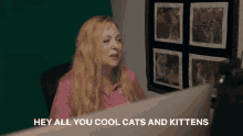Carol Baskin Hey All You Cool Cats And Kittens GIF - Carol Baskin Hey All You Cool Cats And Kittens Tiger King GIFs