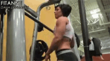 Dana Linn Bailey Muscles GIF - Dana Linn Bailey Muscles Buff Women GIFs