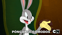 Pónganse Cómodos Bugs Bunny GIF - Pónganse Cómodos Bugs Bunny Looney Tunes GIFs