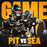 Seattle Seahawks Vs. Pittsburgh Steelers Pre Game GIF - Nfl National Football League Football League GIFs