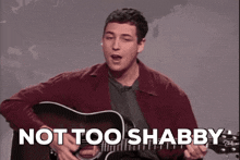 Not Too Shabby Adam Sandler GIF - Not Too Shabby Adam Sandler Adam Sandler Hanukkah GIFs