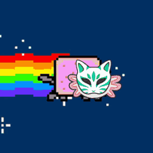 Axolittles Nyan Cat GIF - Axolittles Nyan Cat Cute GIFs