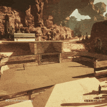 a video game called dune awakening is shown