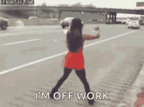 Im Off Work Dancing GIF - Im Off Work Dancing Going Home GIFs