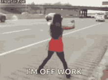 Im Off Work Dancing GIF - Im Off Work Dancing Going Home GIFs