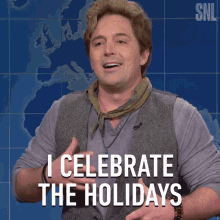 I Celebrate The Holidays A Little Differently Holidays GIF - I Celebrate The Holidays A Little Differently Holidays Not Usual GIFs