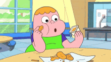 Cartoon Eating Chicken GIFs | Tenor