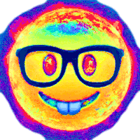 Nerdy Nerd Emoji Sticker - Nerdy Nerd Emoji Nerd Emote Stickers