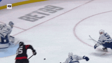 a hockey player with the number 85 on their jersey