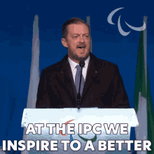 At The Ipc We Inspire To A Better And More Inclusive World GIF