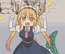 Tohru Strong GIF - Tohru Strong Maid GIFs