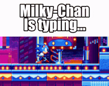 Milky Milky-chan GIF - Milky Milky-chan Milky-chan Is Typing GIFs