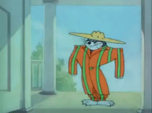 Zoot Cat Tom and Jerry Tom in a zoot suit