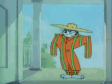 Zoot Suit Tom And Jerry GIF