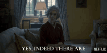 Yes Indeed There Are Eileen Atkins GIF - Yes Indeed There Are Eileen Atkins Queen Mary GIFs