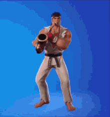 Ryu Fortnite GIF - Ryu Fortnite Street Fighter GIFs
