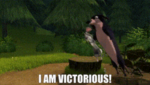 Open Season 2 Mr Weenie GIF - Open Season 2 Mr Weenie I Am Victorious GIFs