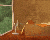 a cartoon drawing of a cell phone with a heart and a call button