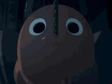 a cartoon character with a chain hanging from its neck