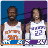 New York Knicks (84) Vs. Sacramento Kings (66) Third-fourth Period Break GIF - Nba Basketball Nba 2021 GIFs