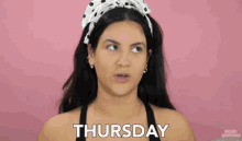 thursday day day of the week thinking nicole guerriero