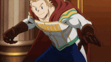 a man in a superhero costume with a cape that says 00000 on it