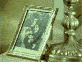a picture of a man and woman in a picture frame