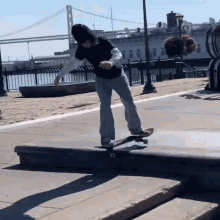 Flip Wheels Minna Stess GIF - Flip Wheels Minna Stess Skateboard Trick GIFs