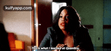 This Is What I Learned At Quantico.Gif GIF - This Is What I Learned At Quantico Scream Queens Hindi GIFs